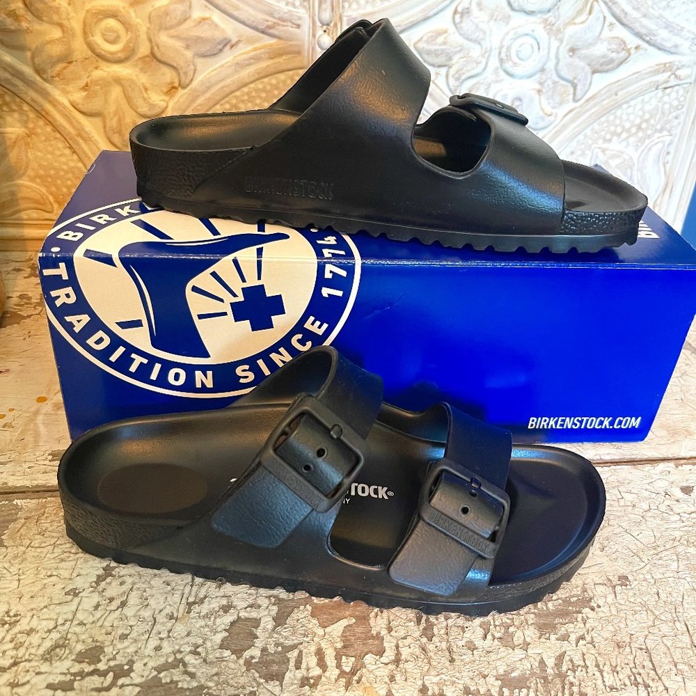 Black Birkenstock Arizona Eva Essential Sandal